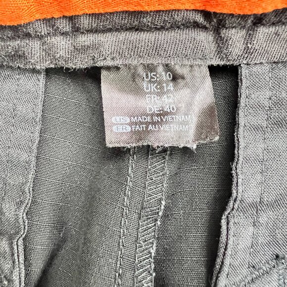 5.11 Tactical Series Black Women's Pants Cargo Pockets Stretch Waist Size 10 - Picture 4 of 12